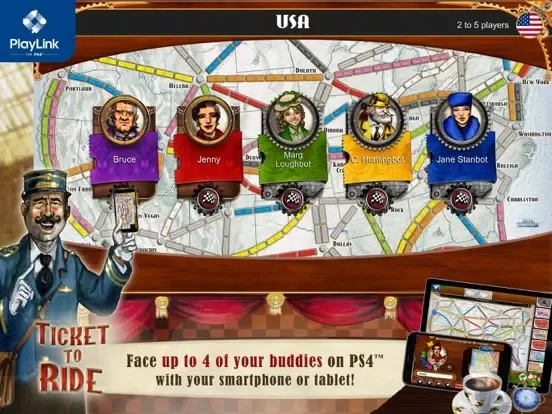 صور Ticket to Ride for PlayLink iPad 