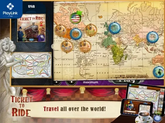 صور Ticket to Ride for PlayLink iPad 