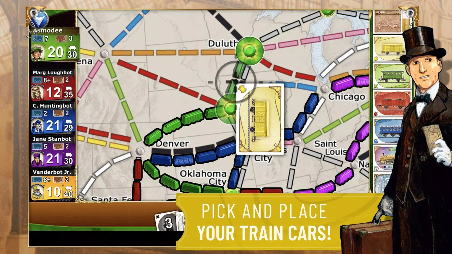 Ticket to Ride Screenshots