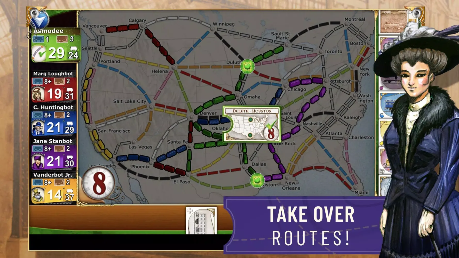 Ticket to Ride Screenshots