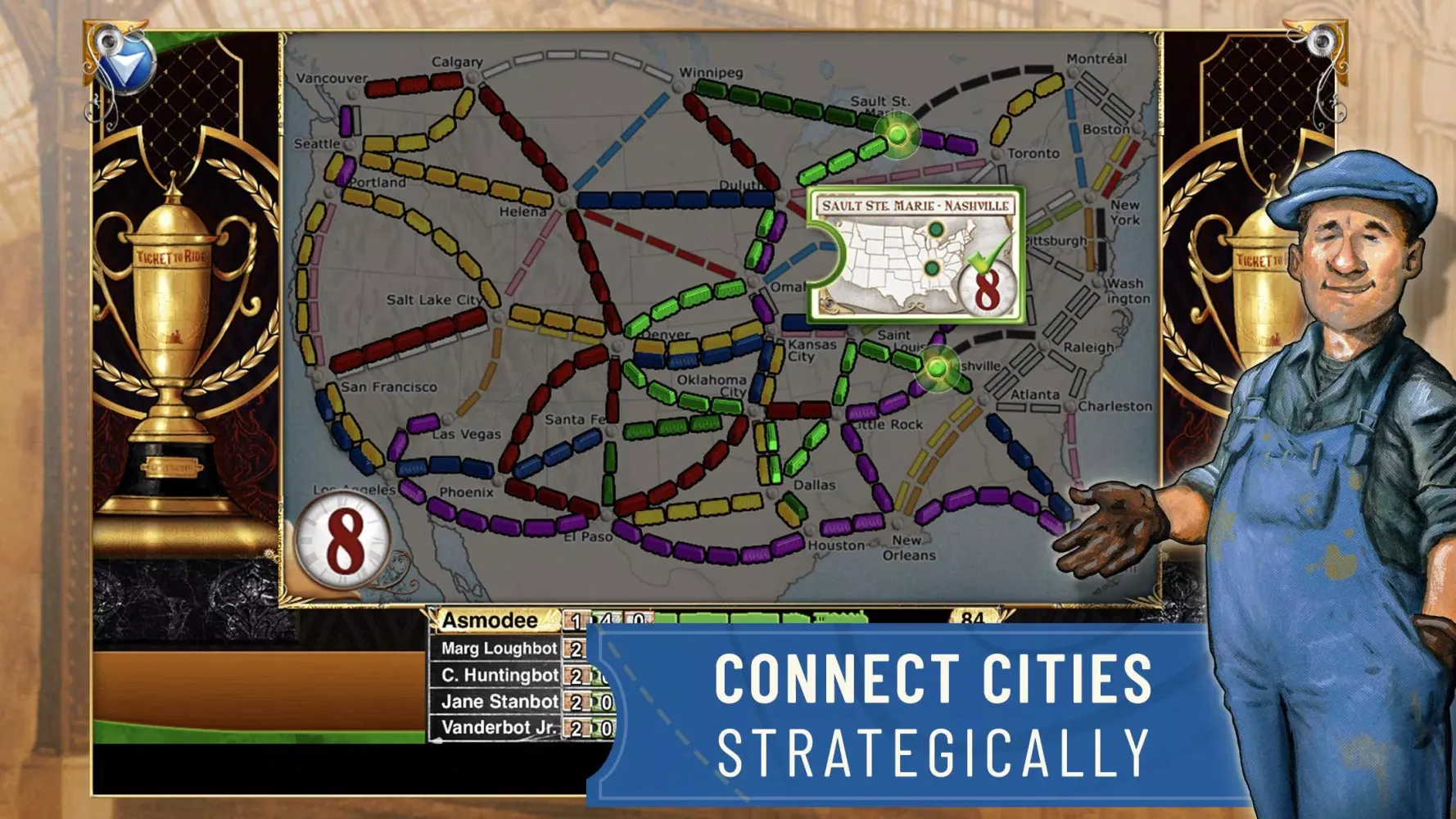Ticket to Ride Screenshots
