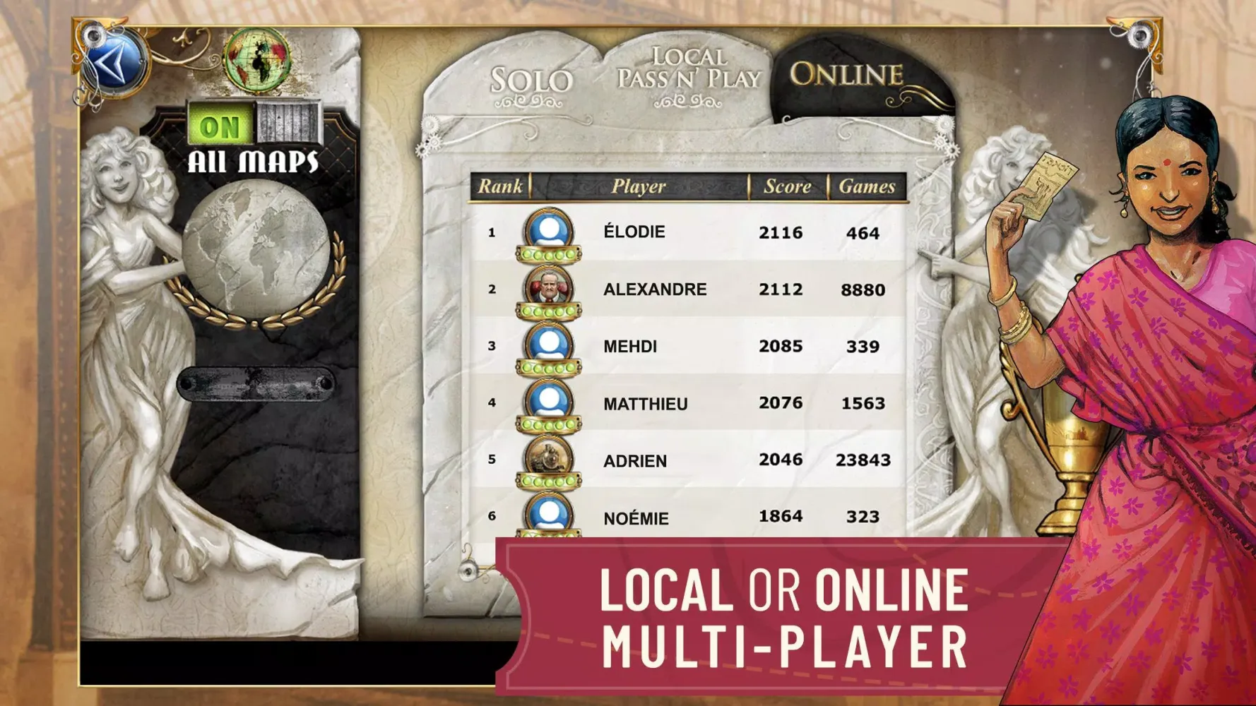 Ticket to Ride Screenshots