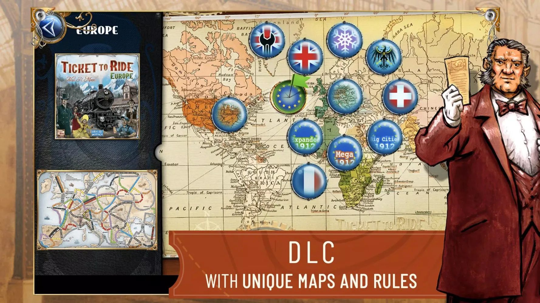 Ticket to Ride Screenshots