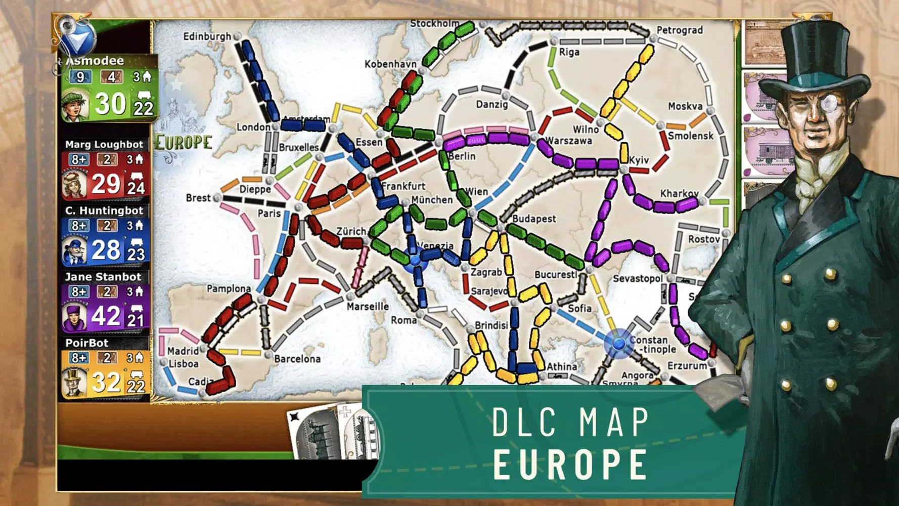 Ticket to Ride Screenshots