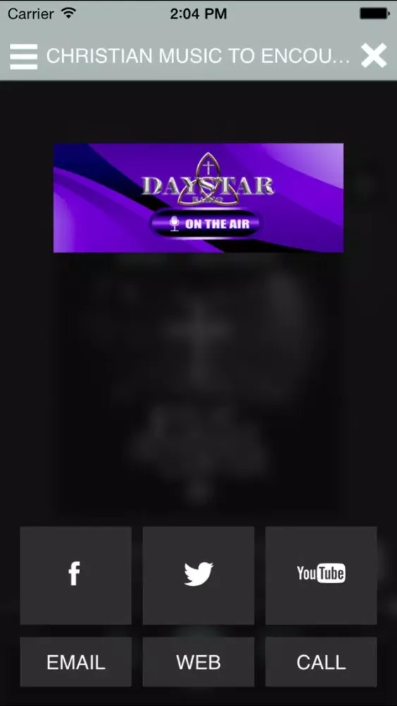 Daystar Radio سکرین شاٹس