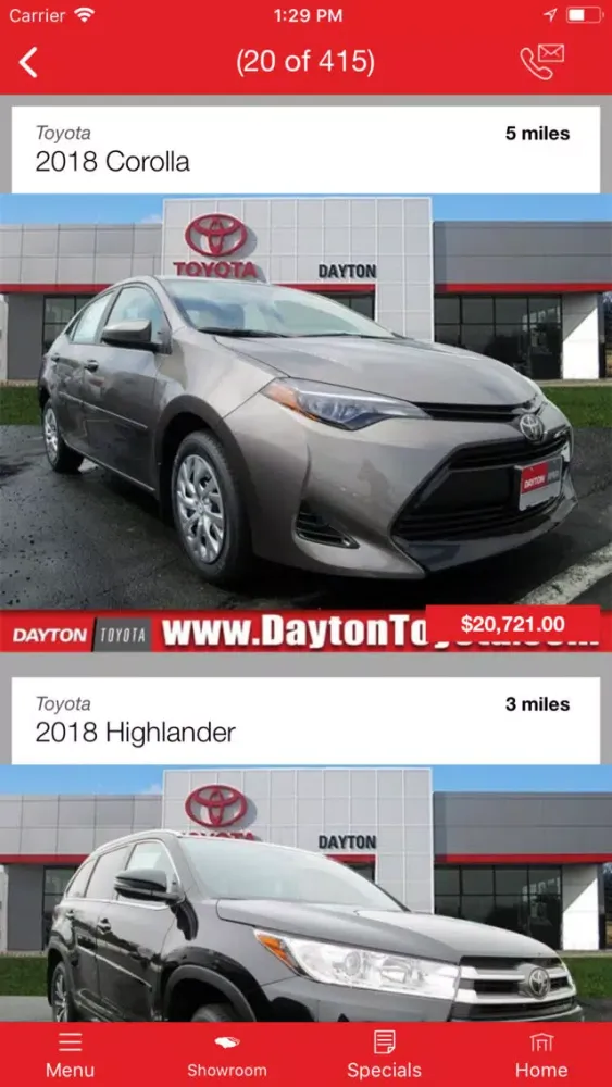 Dayton Toyota MLink应用截图