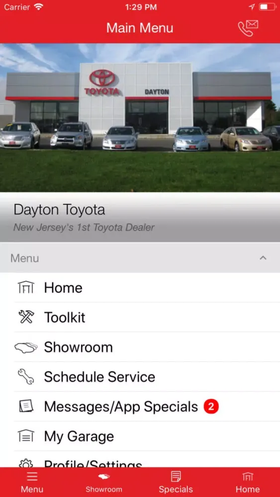 Dayton Toyota MLink应用截图