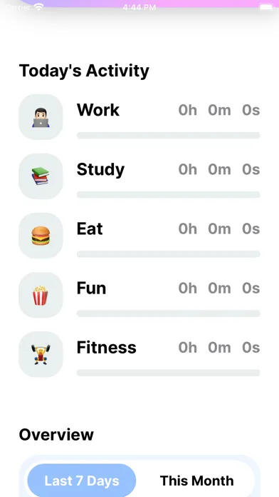 Daily Activites应用截图