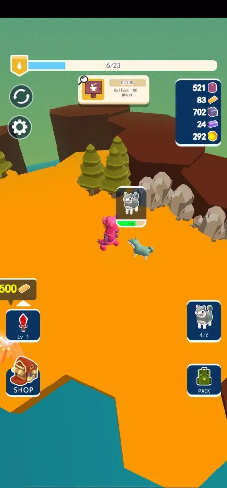 Screenshot di Universe Simulator