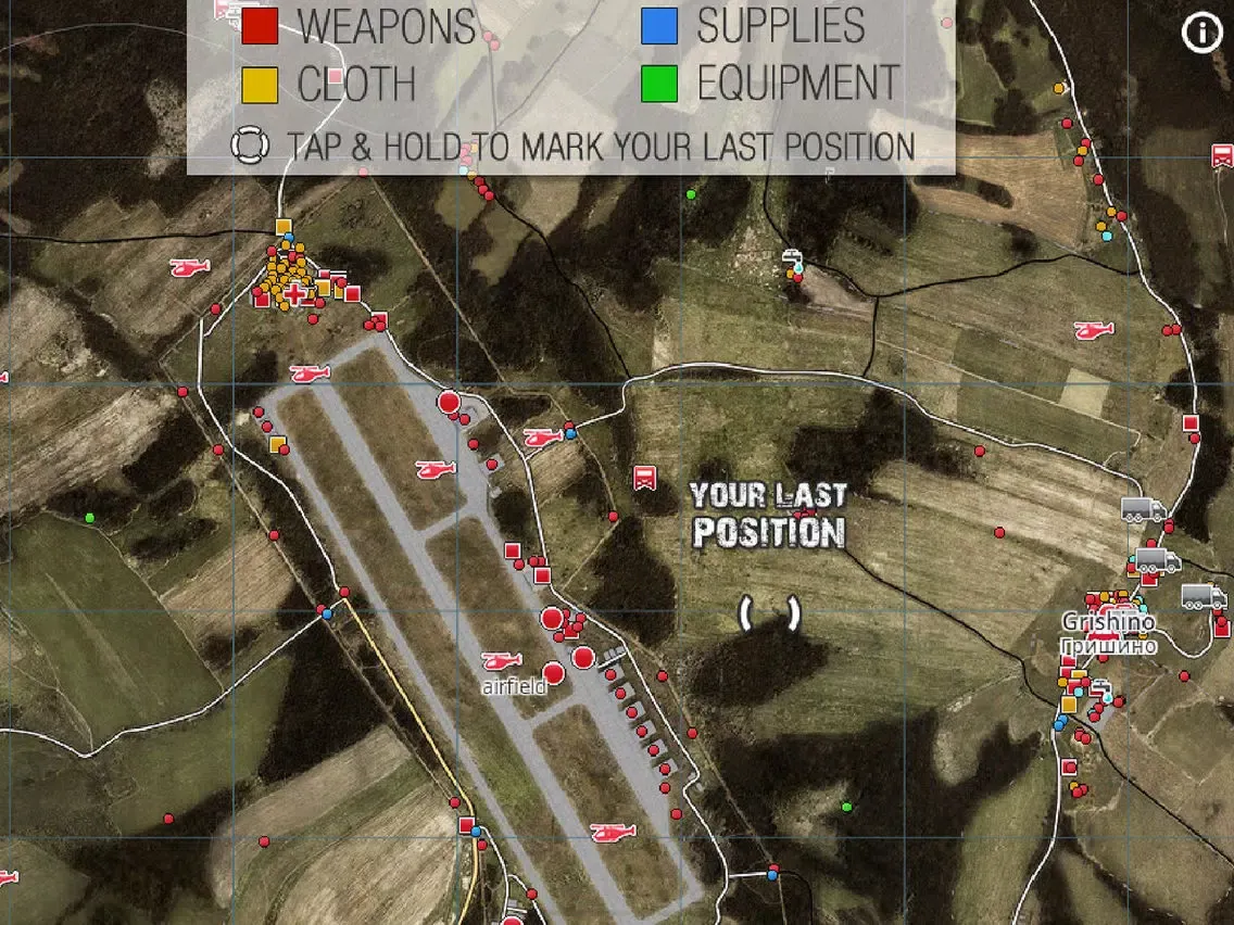 WayZ - Map for DayZ iPad 应用截图