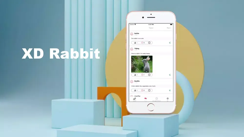 ภาพหน้าจอของ XD Rabbit