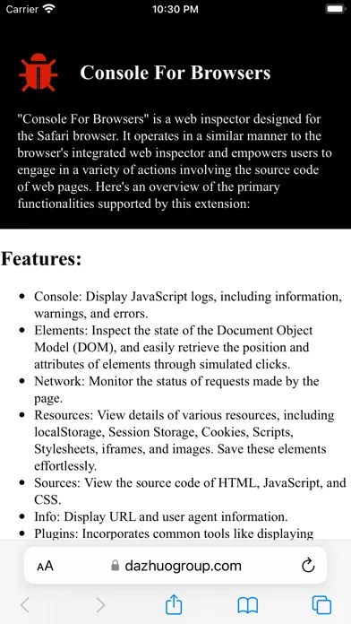تصاویر Console For Browsers