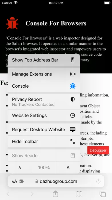 تصاویر Console For Browsers