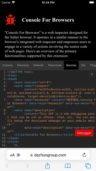 تصاویر Console For Browsers