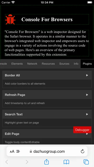 تصاویر Console For Browsers