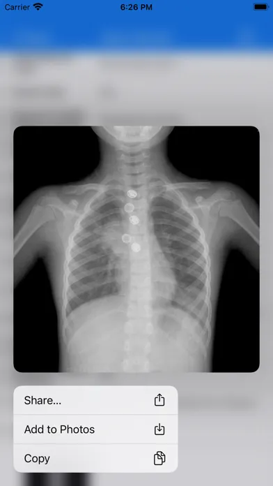 Captures d'écran de Medical Record Manager App