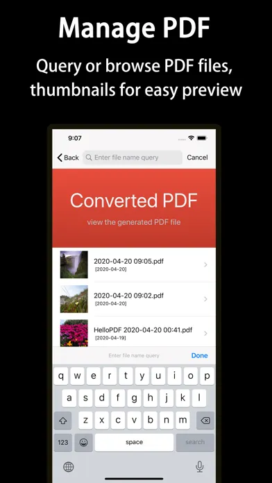 Capturas de tela do HelloPDF-PDF Converter&Scanner