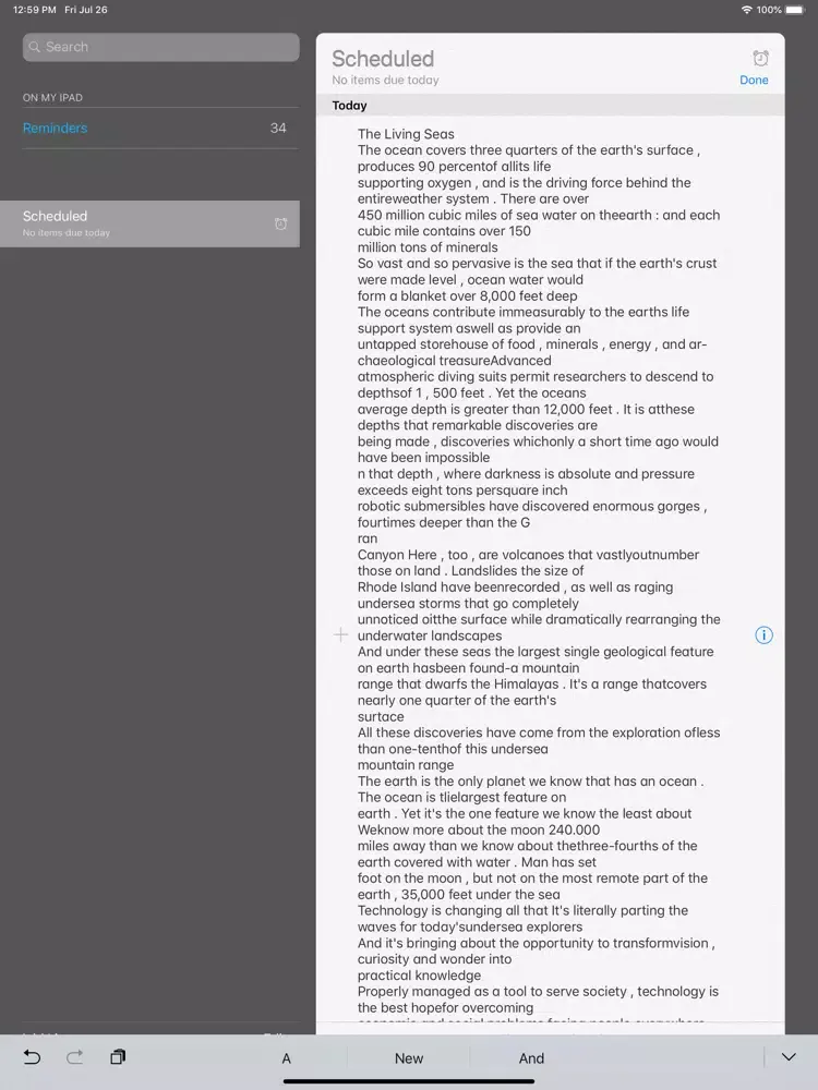 Scan any document Pro iPad 应用截图