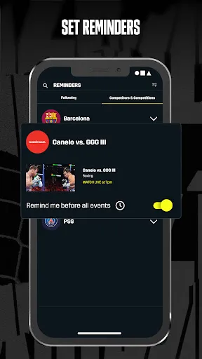 DAZN: Watch Live Sports Screenshots