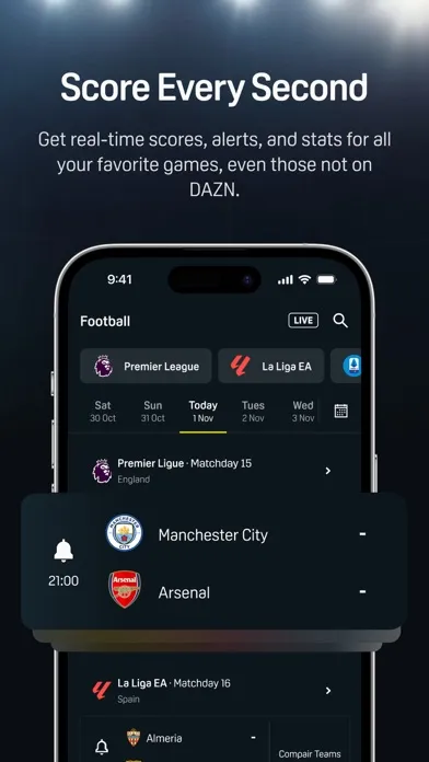 DAZN: Stream Live Sports Screenshots