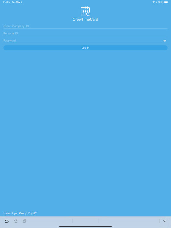 Capturas de pantalla de CrewTimeCard-Location & Beacon iPad 