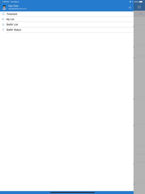 Capturas de pantalla de CrewTimeCard-Location & Beacon iPad 