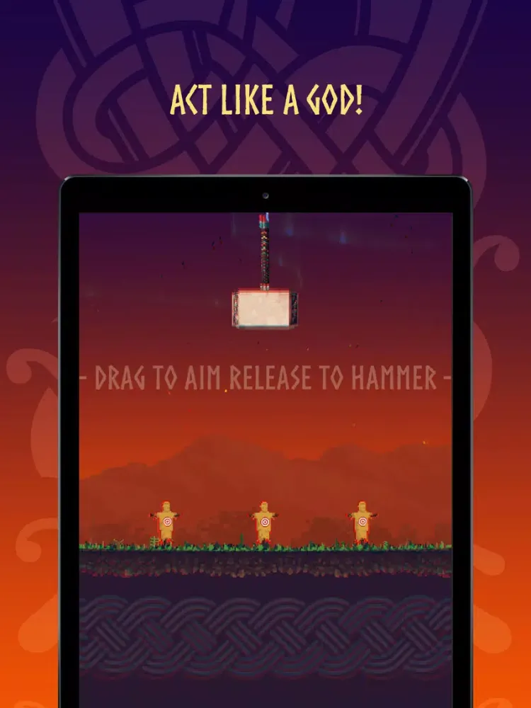 Скриншоты Hammer Time Angry Gods iPad 
