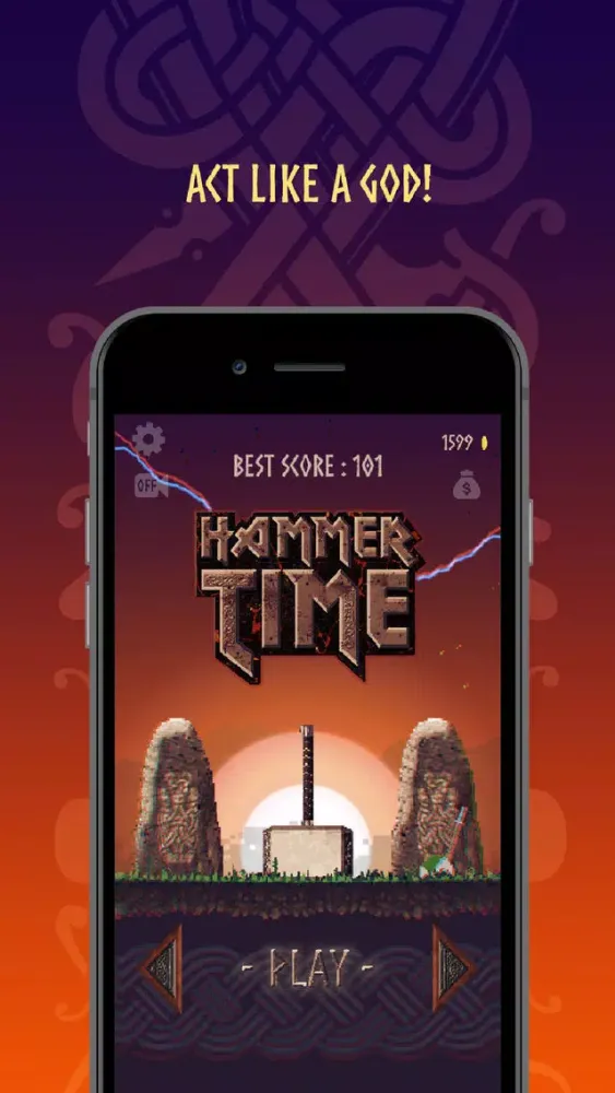 Скриншоты Hammer Time Angry Gods