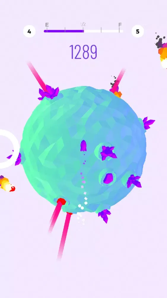 Meteor Dash! स्क्रीनशॉट