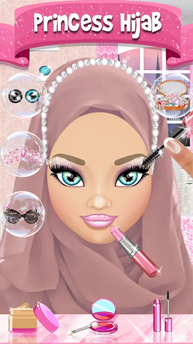 Princess Hijab Makeover Salon (Go Work, Shop etc) Ekran Görüntüleri