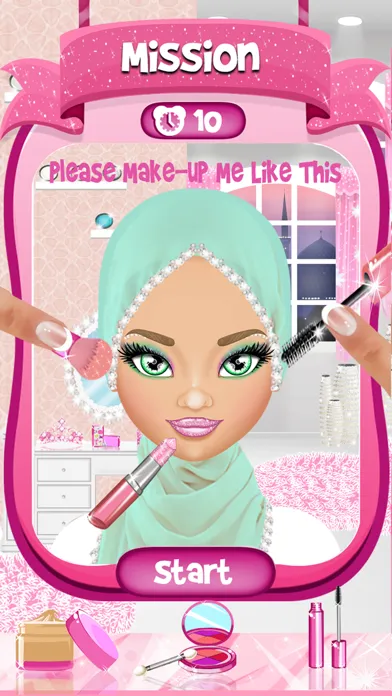 Princess Hijab Makeover Salon (Go Work, Shop etc) Ekran Görüntüleri