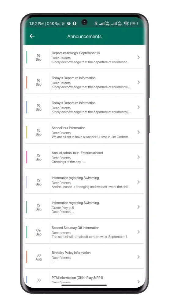 Vidya Shree School Screenshots