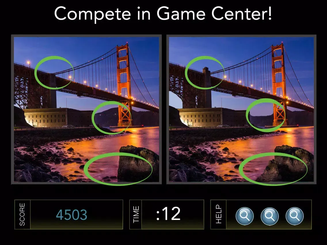 Spot the Difference Image Hunt Game - Gold Edition iPad  Ekran Görüntüleri