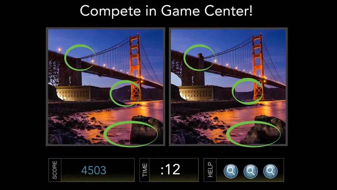 Spot the Difference Image Hunt Game - Gold Edition Ekran Görüntüleri