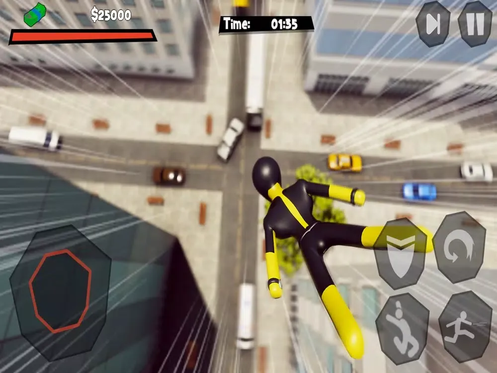 صور Stickman Spider -Rope Hero Sim iPad 