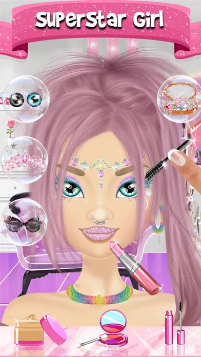Superstar Doll Makeover Salon Screenshots