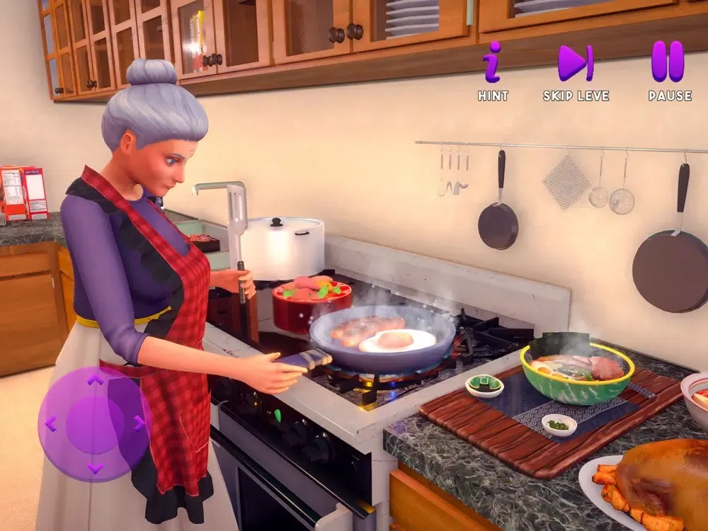 Virtual Granny Happy Family iPad  Screenshots