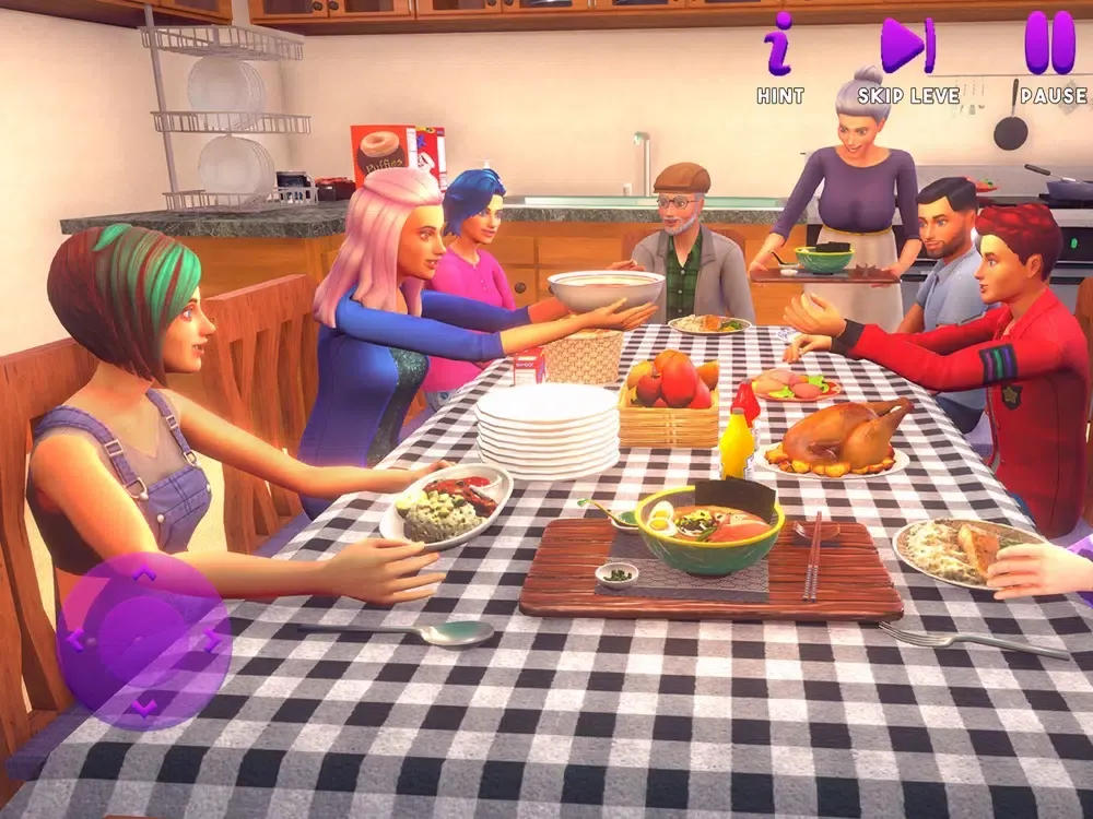 Virtual Granny Happy Family iPad  Screenshots