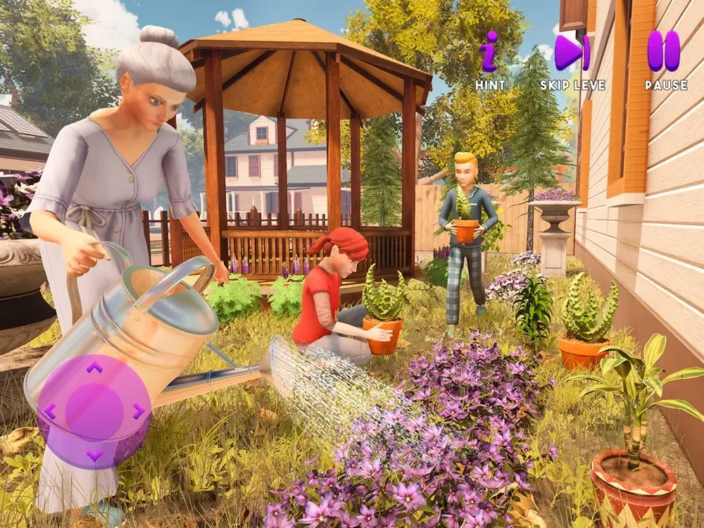 Virtual Granny Happy Family iPad  Screenshots