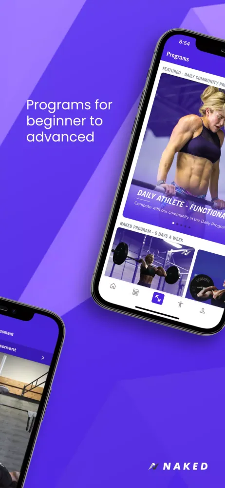 Zrzuty ekranu Naked Training