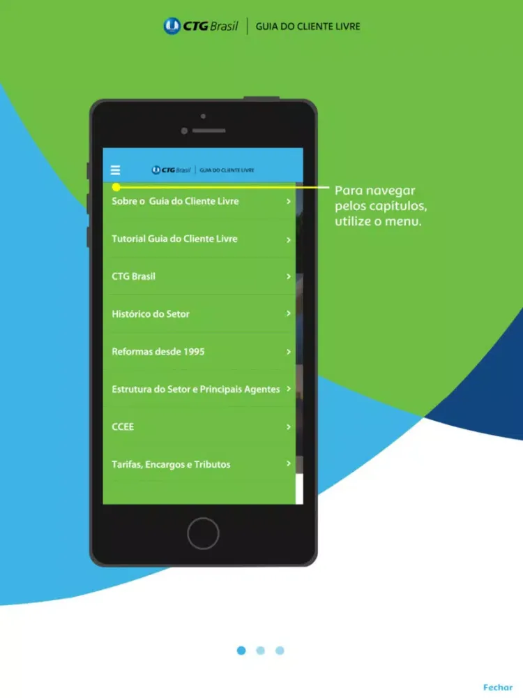 Guia Cliente Livre iPad  Screenshots