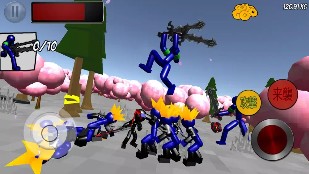 Stickman Ninja Fighting Ekran Görüntüleri