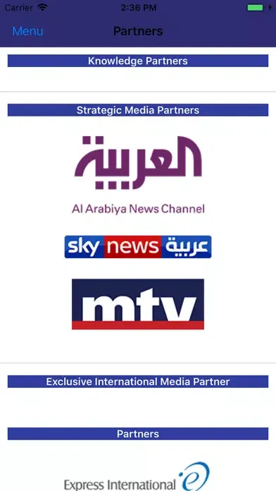 Beirut Institute Summit Screenshots