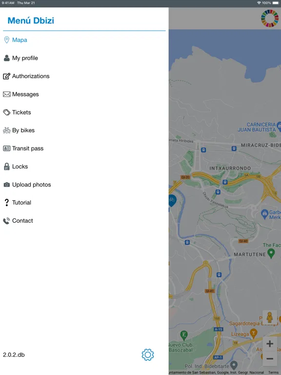 Dbizi Parking iPad  Screenshots