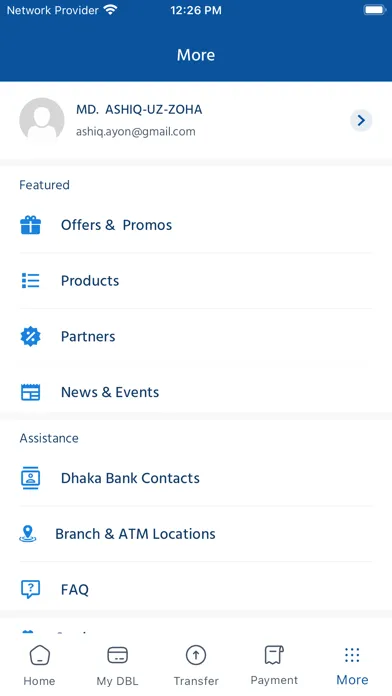 Dhaka Bank Go Plus Screenshots