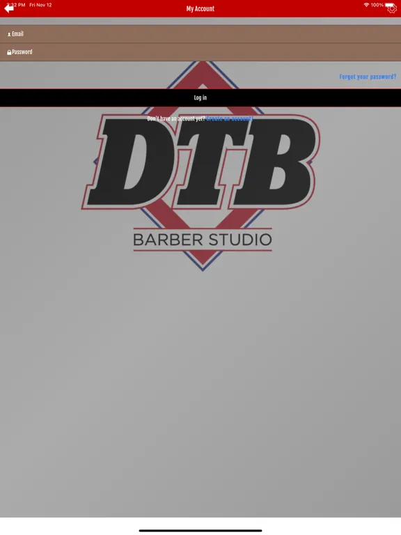 DTB Barber Studio iPad 應用截圖