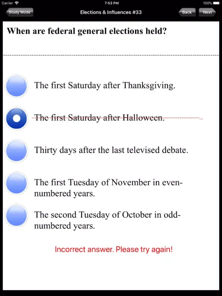 AP US Government and Politics iPad  Screenshots