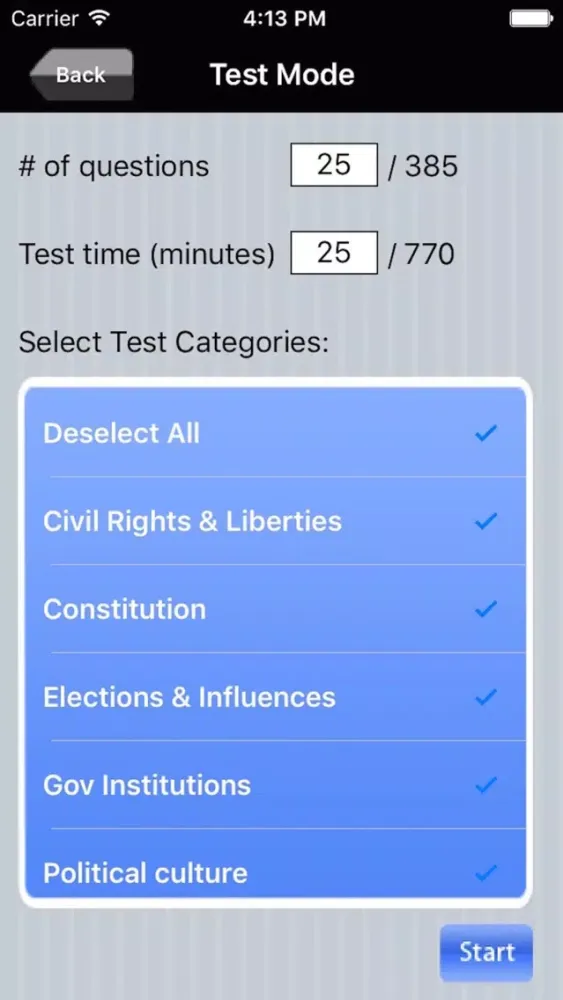 AP US Government and Politics Screenshots