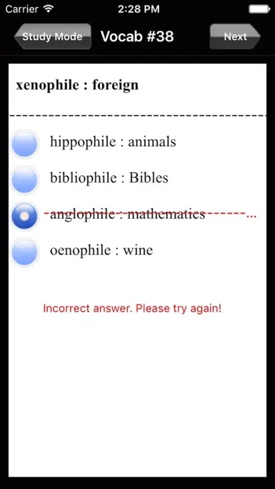 Captures d'écran de Miller Analogies Test Exam Prep Pro