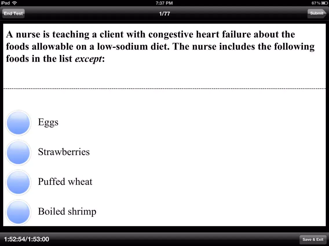 NCLEX-RN Nursing Exam Prep by Upward Mobility iPad  Screenshots